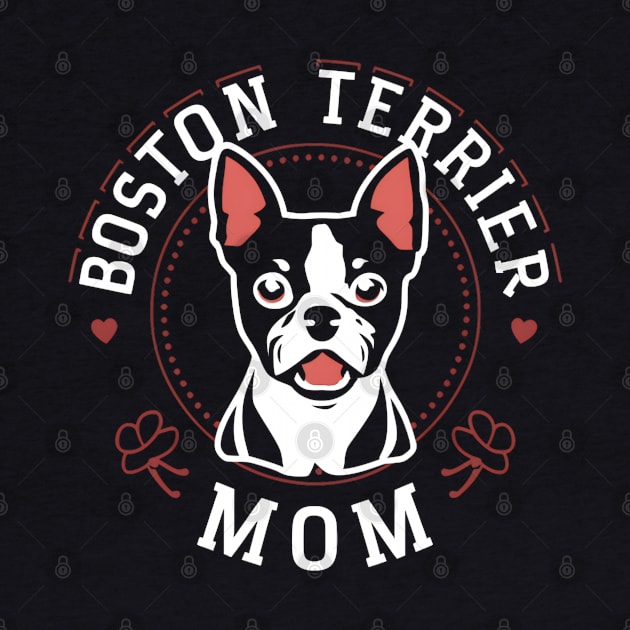 boston terrier mom by AOAOCreation